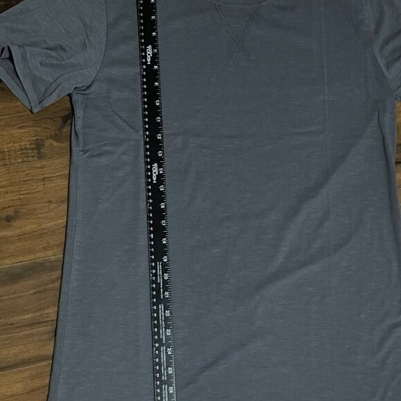 Men's Gray Short Sleeve T-Shirt Size M - Picture 4 of 5